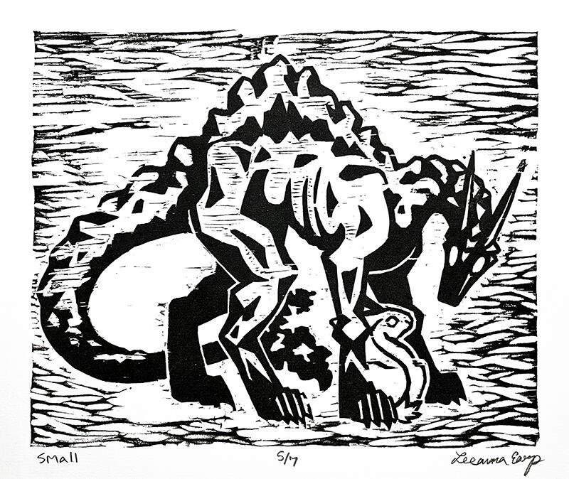 small plywood relief, 8x10 (2023)