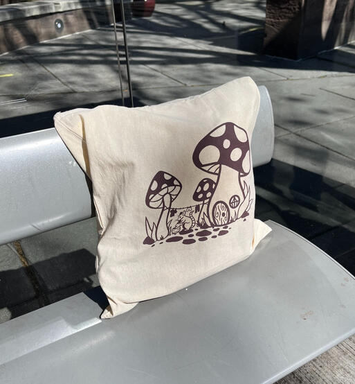 mousehouse (screen printed tote)